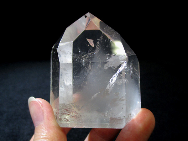 ファントムクォーツ 水晶 ポイント ブラジル産 【鬮石（くじいし