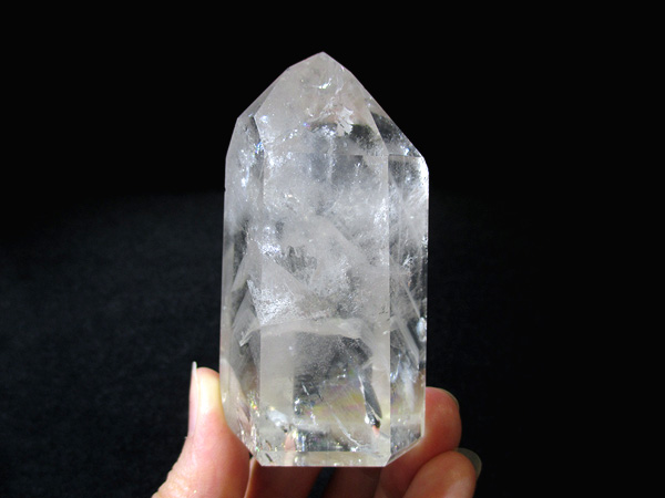 ファントムクォーツ 水晶 ポイント ブラジル産 【鬮石（くじいし