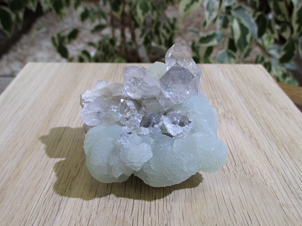 プレナイト 結晶 水晶 原石 クラスター