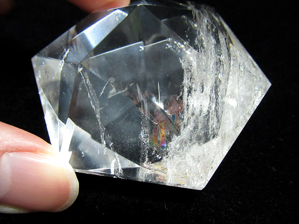 天然水晶/ダイヤモンドカット六芒星/通販/販売 | 天然石専門店【鬮石】