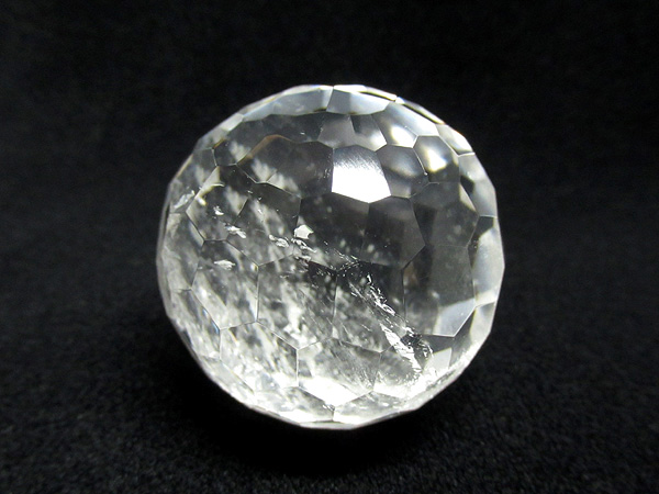ミラーボールカット水晶 約46mm 丸玉 | 天然石専門店【鬮石】