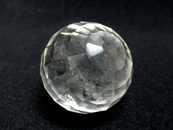 ミラーボールカット水晶 約41mm 丸玉 | 天然石専門店【鬮石】