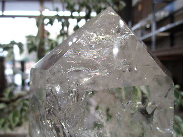 天然水晶 レインボークォーツ ポリッシュ 販売 天然石専門店/鬮石