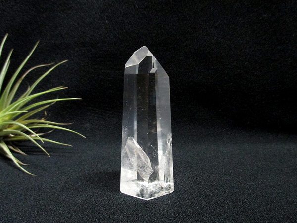 クォーツインクォーツ 貫入水晶 ポイント 原石 天然石専門店【鬮石】