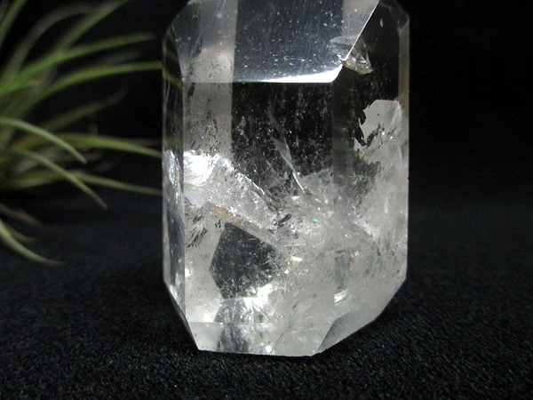 クォーツインクォーツ 貫入水晶 ポイント 原石 天然石専門店【鬮石】