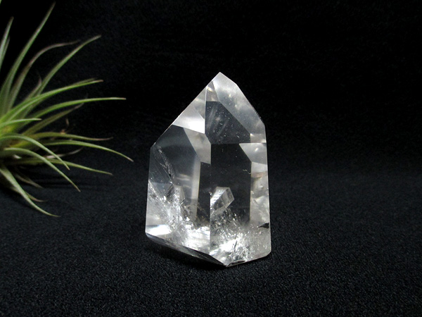 クォーツインクォーツ鑑別書付き高透明極美品家宝級天然水晶18ミリ超え