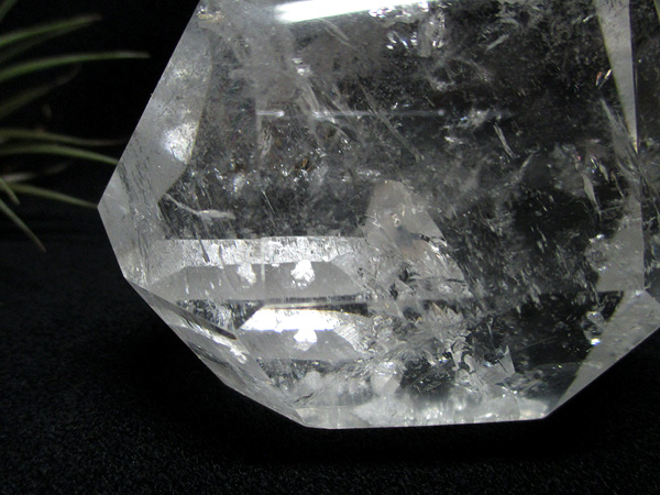 クォーツインクォーツ 貫入水晶 ポイント 原石 天然石専門店【鬮石】