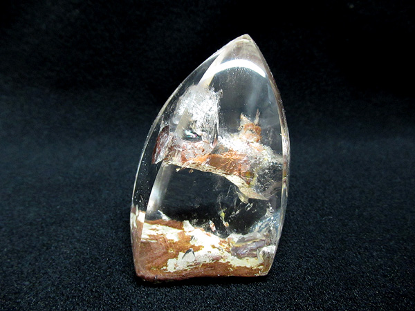 クォーツインクォーツ 貫入水晶 ポイント 原石 天然石専門店【鬮石】