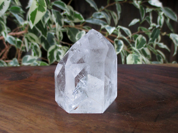 クォーツインクォーツ 貫入水晶 ポイント 原石 天然石専門店【鬮石】