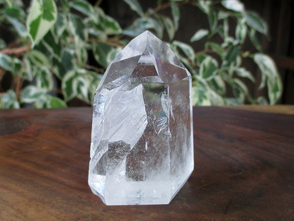 クォーツインクォーツ 貫入水晶 ポイント 原石 天然石専門店【鬮石】