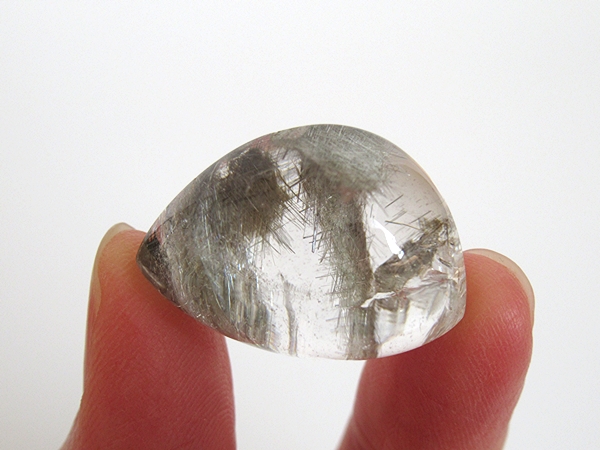 ブルッカイトインクォーツルース (プラチナルチル) 水晶 ポリッシュ  