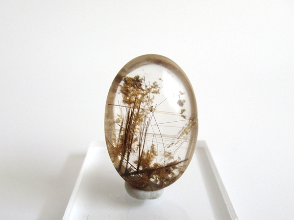 ルチルクォーツ ルース 水晶 ポリッシュ ブラジル産 天然石