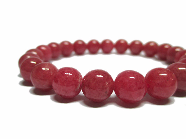 ロードナイト　天然石ブレスレット  パワーストーン　高品質 高品質 ロードナイト ブレスレット 約8.5mm パワーストーン 天然石専門