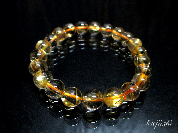天然石ルチルクォーツ ブレスレット ルチルクォーツ ブレスレット 約8mm 天然石専門店 【鬮石】