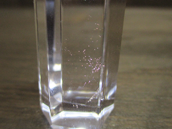 レッドゴールドエンジェルラダークリスタル（ハイダウェイクォーツ）水晶ポイント