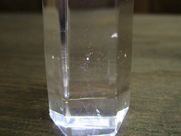 レッドゴールドエンジェルラダークリスタル（ハイダウェイクォーツ）水晶ポイント