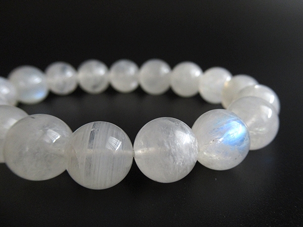 レインボームーンストーン ブレスレット