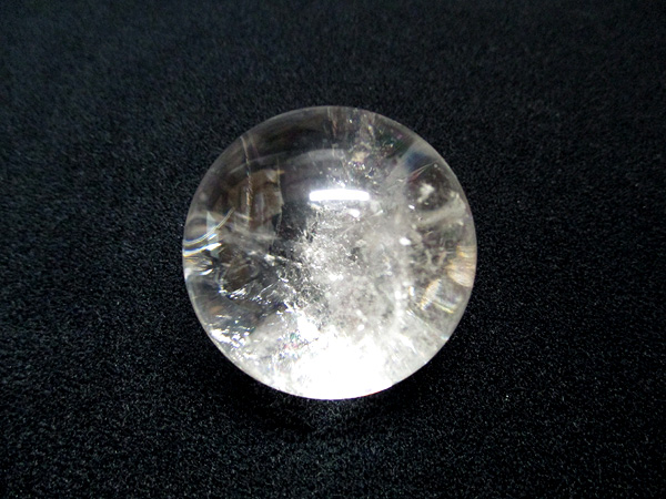 天然水晶 レインボークォーツ 丸玉 天然石専門店 販売/鬮石