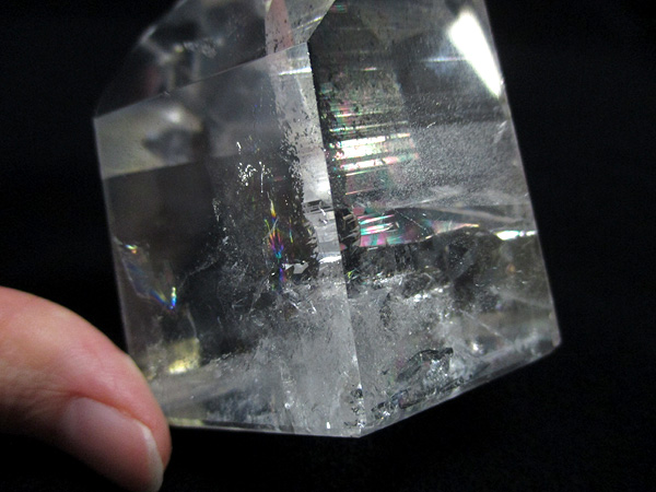 天然水晶 レインボークォーツ ポイント 天然石専門店【鬮石】 天然石 ...
