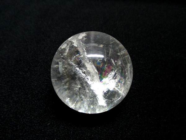 天然水晶 レインボークォーツ 丸玉 天然石専門店 販売/鬮石
