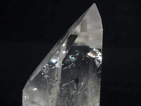天然水晶 レインボークォーツ ポイント 天然石専門店【鬮石】 天然石 ...