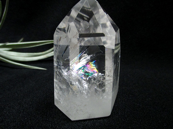 天然水晶 レインボークォーツ ポイント 天然石専門店【鬮石】 天然石 ...
