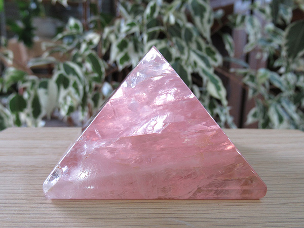 ローズクォーツ ピラミッド 紅水晶 天然石専門店 販売/鬮石