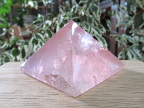 ローズクォーツ ピラミッド 紅水晶 天然石専門店 販売/鬮石