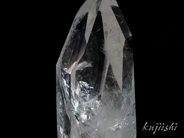 天然水晶 レインボークォーツ ポイント 天然石専門店【鬮石】 天然石 ...