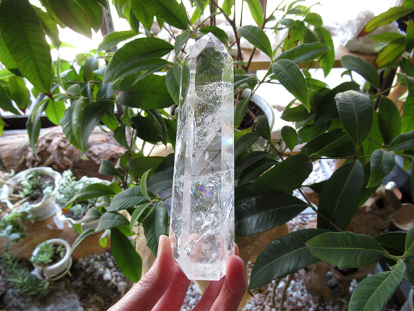 レインボースタッデッドクォーツ/天然水晶ポイント/トカンティンス州産/通販/販売 | 天然石専門店