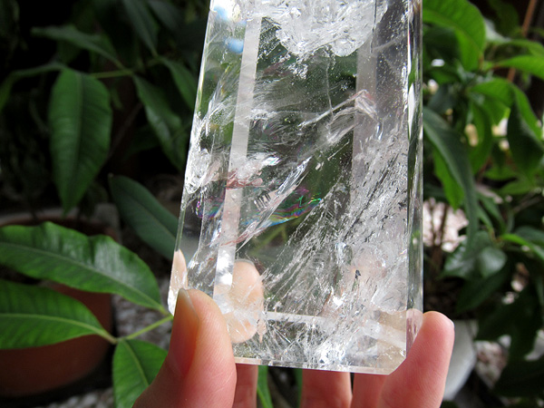 レインボースタッデッドクォーツ/天然水晶ポイント/トカンティンス州産/通販/販売 | 天然石専門店