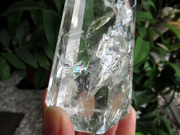 レインボースタッデッドクォーツ/天然水晶ポイント/トカンティンス州産/通販/販売 | 天然石専門店