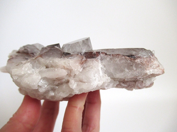 リチウムレッドファントム 水晶 クラスター 原石 ミナスジェライス州