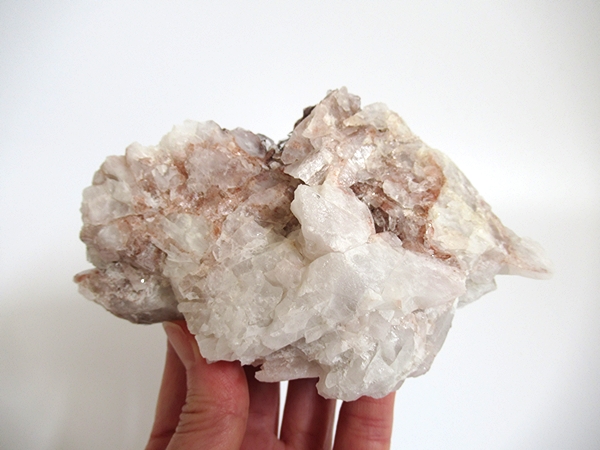 リチウムレッドファントム 水晶 クラスター 原石 ミナスジェライス州