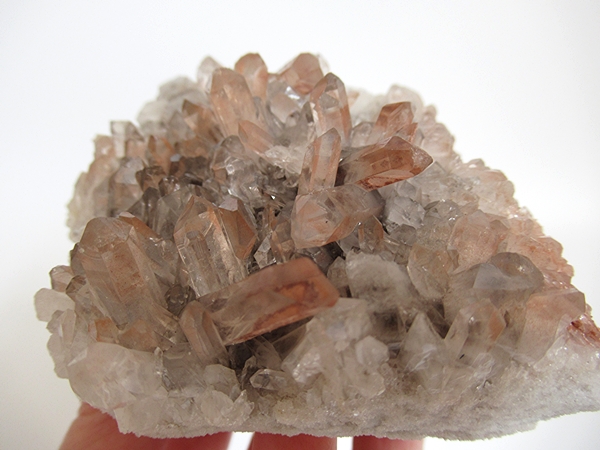 リチウム レッドファントム 水晶 クラスター 原石 | 天然石専門