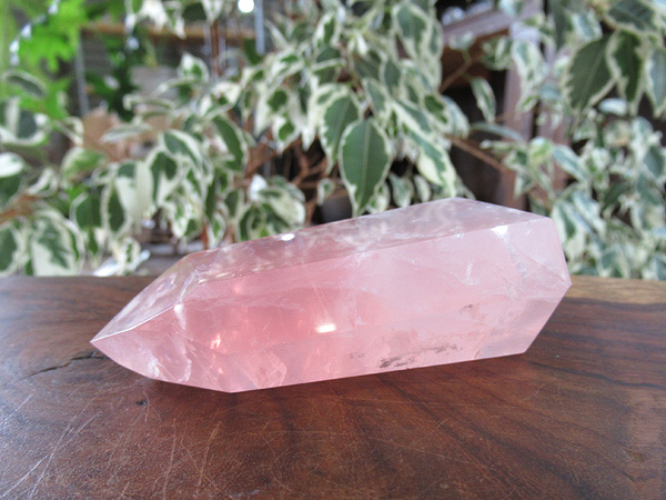 ローズクォーツ ポイント 紅水晶 天然石専門店 販売/鬮石