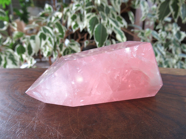 ローズクォーツ ポイント 紅水晶 天然石専門店 販売/鬮石