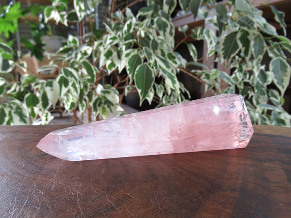ローズクォーツ ポイント 紅水晶 天然石専門店 販売/鬮石