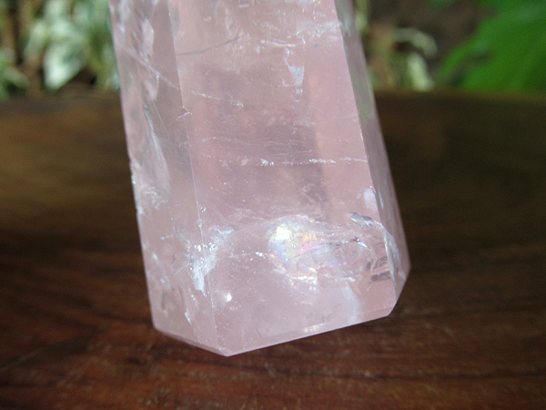 ローズクォーツ ポイント 紅水晶 天然石専門店 販売/鬮石