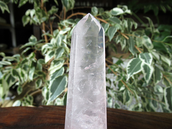 ローズクォーツ ポイント 紅水晶 天然石専門店 販売/鬮石