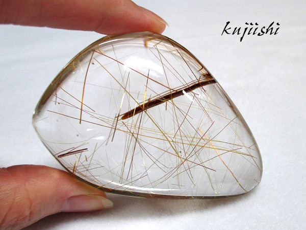 ルチルクォーツ ポリッシュ 【鬮石（くじいし） kujiishi】