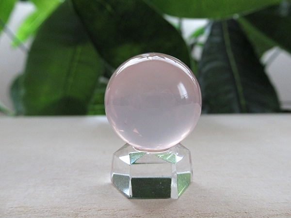 スターローズクォーツ 丸玉 紅水晶 マダガスカル産 天然石