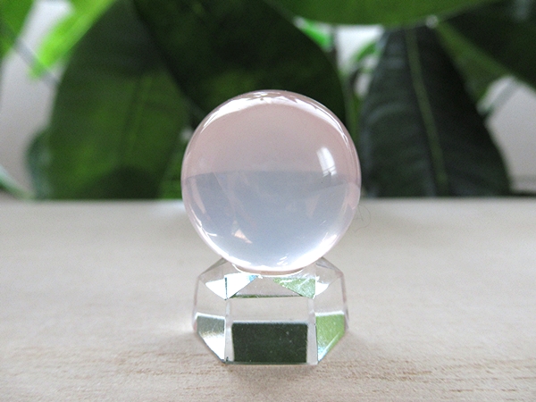 スターローズクォーツ 丸玉 紅水晶 マダガスカル産 天然石