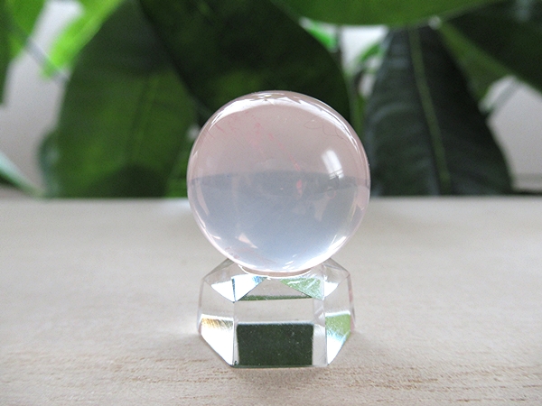 スターローズクォーツ 丸玉 紅水晶 マダガスカル産 天然石