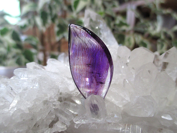 アメジストエレスチャル スーパーセブン ルース 通販 販売 天然石アクセサリー専門店 鬮石
