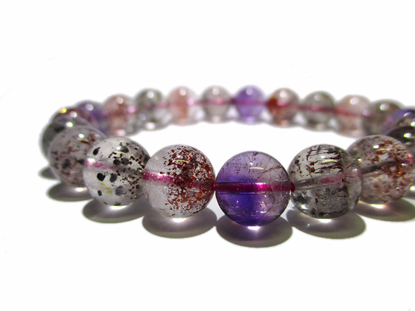 ★リッチスーパーセブン バングルブレス②(SA+) スーパーセブン（セイクリッドセブン） - プレミアム天然石専門店