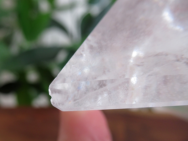 天然水晶 ピラミッド ブラジル トカンティンス州産 【鬮石】