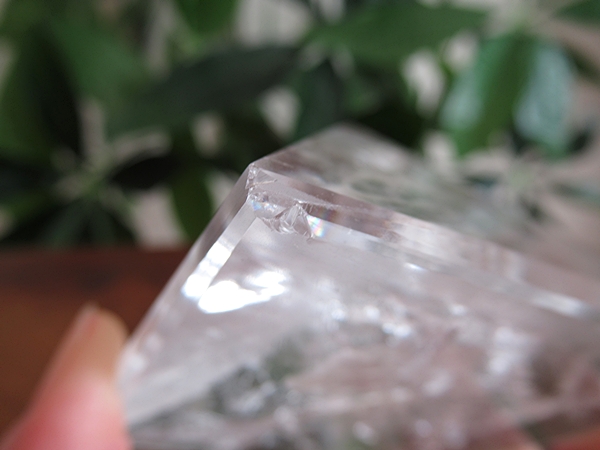 天然水晶 ピラミッド ブラジル トカンティンス州産 【鬮石】