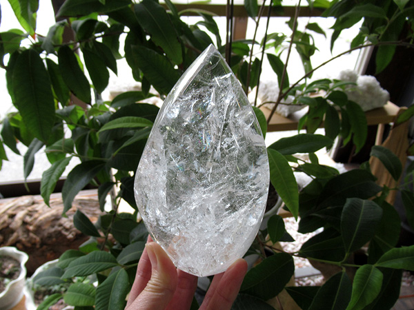 レインボースタッデッドクォーツ/天然水晶ポイント/トカンティンス州産/通販/販売 | 天然石専門店