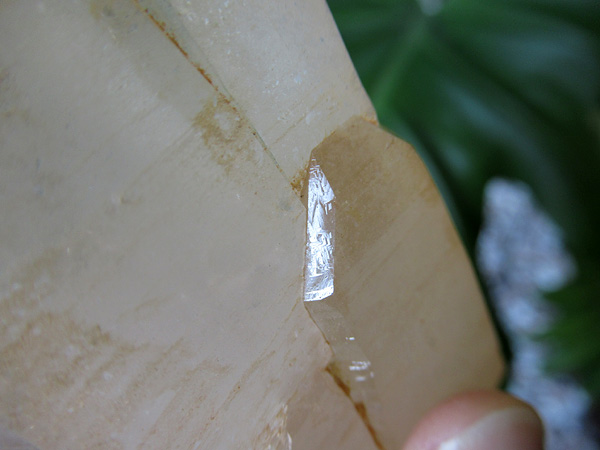 タンジェリーナクォーツ 水晶 原石 ブラジル産